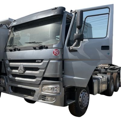 주문 전진 셔프트 12번 중고 Sinotruck 하우오 트랙터 트럭 375HP 유로 4 유로 3 유로 2 online manufacture