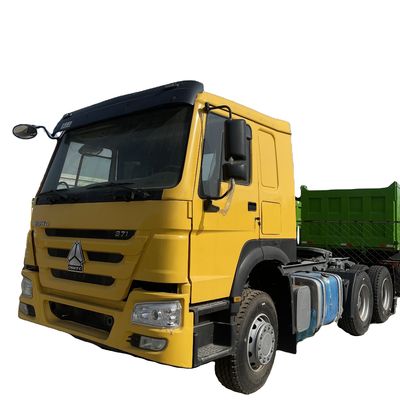 주문 호우 T7 시노트럭 트랙터 트럭 6x4 왼쪽 / 오른쪽 운전 유로 2 10 타이어 online manufacture