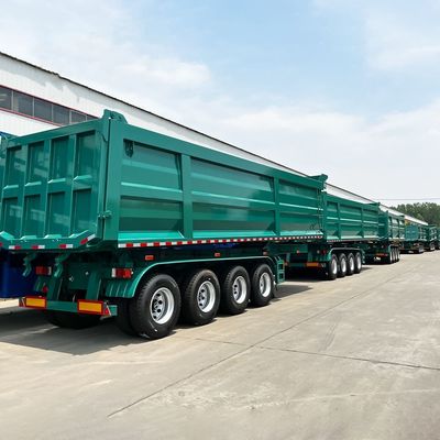 주문 40ft 2/3/4/5/6 축 40톤 60톤 70톤 후방 트레일러 틱터 트럭 덤프 반트레일러 online manufacture