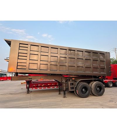 주문 2축 12R20 덤프 반트레일러 상자 크기 내부 크기 9200x2200x1200mm online manufacture