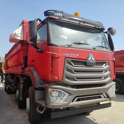 좋은 가격 8x4 12 휠러 40 톤 시노트럭 덤프 트럭, 12 타이어 틱퍼 트럭 EUR 2 380hp 온라인으로