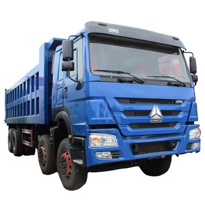 좋은 가격 2012 디젤 사용 된 SINO TRUCK hovo 371 375HP 8x4 6x4 유로 2 엔진을 가진 틱퍼 트럭 온라인으로