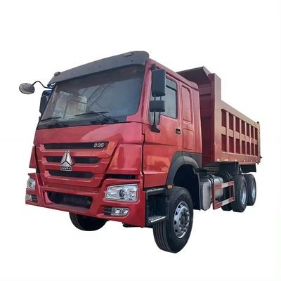 좋은 가격 사용 된 SINOTRUCK 하우오 Euro3 6X4 336HP 덤프 트럭 10 바퀴 왼손 구동 온라인으로