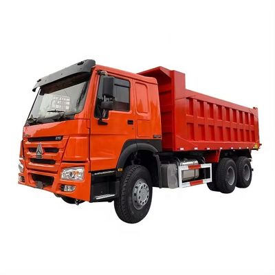 좋은 가격 6 실린더 사용 된 SINOTRUCK 하우오 6X4 유로 3 광산 운송용 덤프 트럭 온라인으로