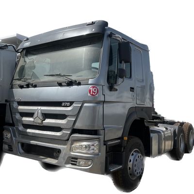 좋은 가격 비디오 기술 지원 디젤 사용 된 시노트럭 호우 트랙터 트럭 375HP 拖拉拖拉拖拉 온라인으로