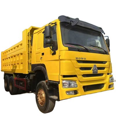 좋은 가격 디젤 연료 타입 하우오 50 톤 덤프 트럭 6x4 351-450hp 광산 운송용 온라인으로