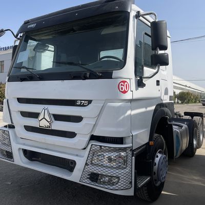 좋은 가격 6x4 휠 420hp 하우오 시노트룩 트랙터 트럭 사용 유로 2 멀티미디어 시스템 온라인으로