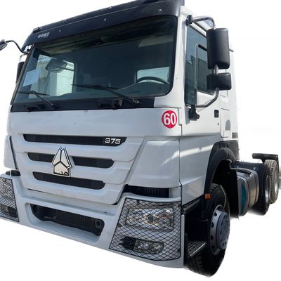 좋은 가격 6x4 휠 375 HP 시노 프라임 모버 오른쪽 핸드 드라이브 사용 된 트레일러 트랙터 트럭 머리 온라인으로