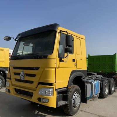좋은 가격 SINOTRUCK 371 375 HP WEICHAI 머리 및 최대 토크와 하우오 트랙터 트럭 온라인으로