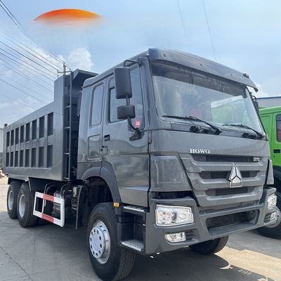 좋은 가격 사용 된 하우오 6x4 토지 덤퍼 덤프 트럭 10 바퀴 20 30 40 톤 371HP LHD 토지 이동 온라인으로