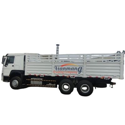 좋은 가격 371hp 디젤 하우 화물 트럭, 시노트럭 6*4 10 휠어 사용 된 화물 트럭 온라인으로