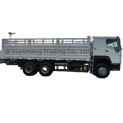 좋은 가격 시노트럭 HOWO 371HP 30t LHD 울타리 화물 트럭 롤리 전체 측면 벽판 온라인으로