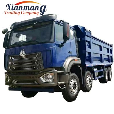 좋은 가격 400HP 디젤 덤프 티퍼 트럭 HOWO NX 8X4 드라이브 휠 유로 3 배출량 표준 및 ESC 또는 멀티미디어 시스템이 장착되지 않습니다 온라인으로