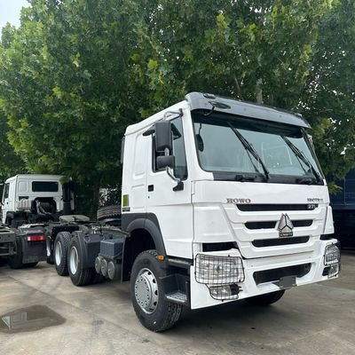 좋은 가격 시노트룩 HOWO 반접착기 트랙터 트럭 머리 에어컨 60-70 톤 371HP 380HP 400HP 420HP WEICHAI 및 시노트럭 엔진 온라인으로