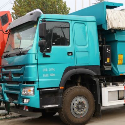 좋은 가격 배기가스 표준 유로 2 HOWO-7 6X4 380HP 덤프 트럭 탱크 용량, 그리고 타이어는 구매자의 필요에 따라 사용자 정의 될 수 있습니다 온라인으로