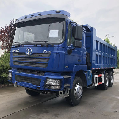 좋은 가격 샤크만 F3000 6x4 380HP 웨이차이 엔진 덤프 트럭 5.6m 화물 상자 5.8m 6m 6.2m 6.8m 등으로 사용자 정의 할 수 있습니다 파란색 온라인으로