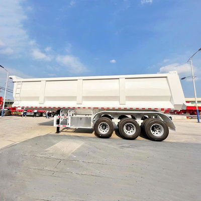 좋은 가격 24m3 3축 덤프 반트레일러 U형 버킷 표준 (9400mm × 2400mm × 3300mm 크기) 온라인으로