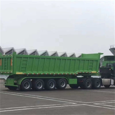 좋은 가격 3/4Axle 12R20 타이어 측면 벽 두께 6mm 밑판 두께 8mm 24 M3 덤프 반 트레일러 온라인으로